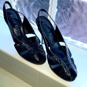 Gorgeous Anne Klein sling backs 7 1/2M
